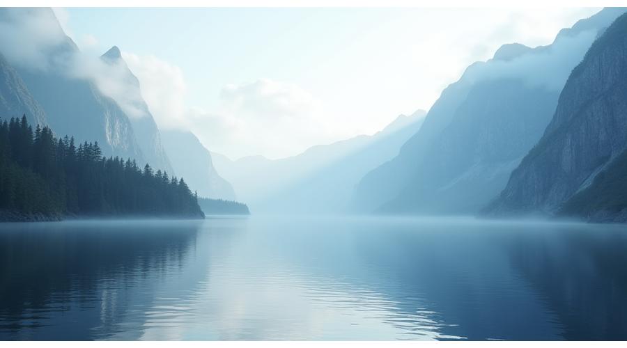 Nydelig landskapsfotografi fra Oslofjorden